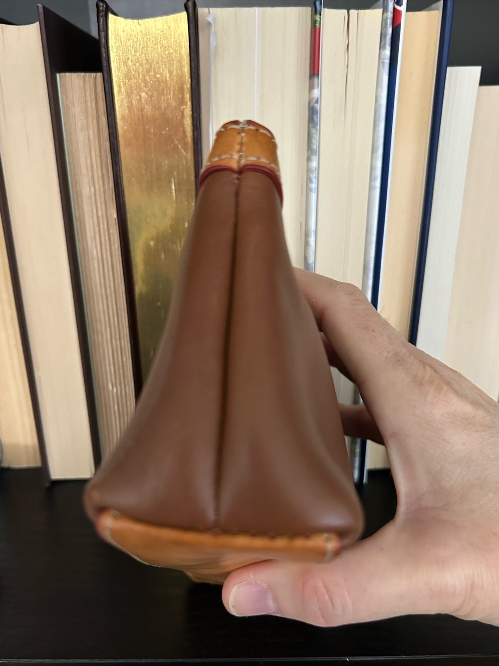 Dooney & Bourke Brown and Tan Cosmetics Bag - Picture 6 of 12